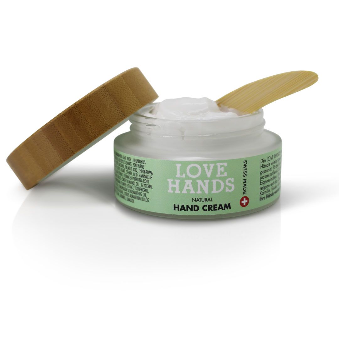 Schnarwiler Ch Love Hands Handcreme Mit Echinacea Swiss Made 100 Naturliche Produkte Rund Um Gesundheit Schonheit Und Schlafen